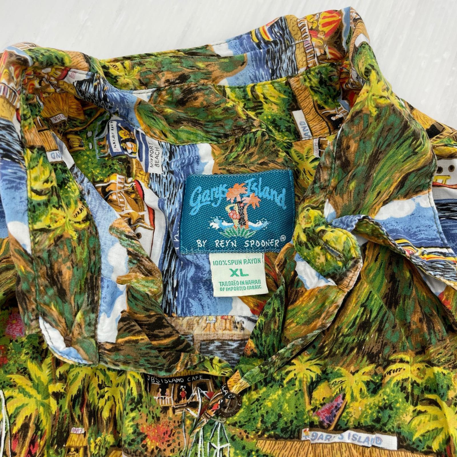 半袖シャツ reyn spooner rayon shirt マルチカラー