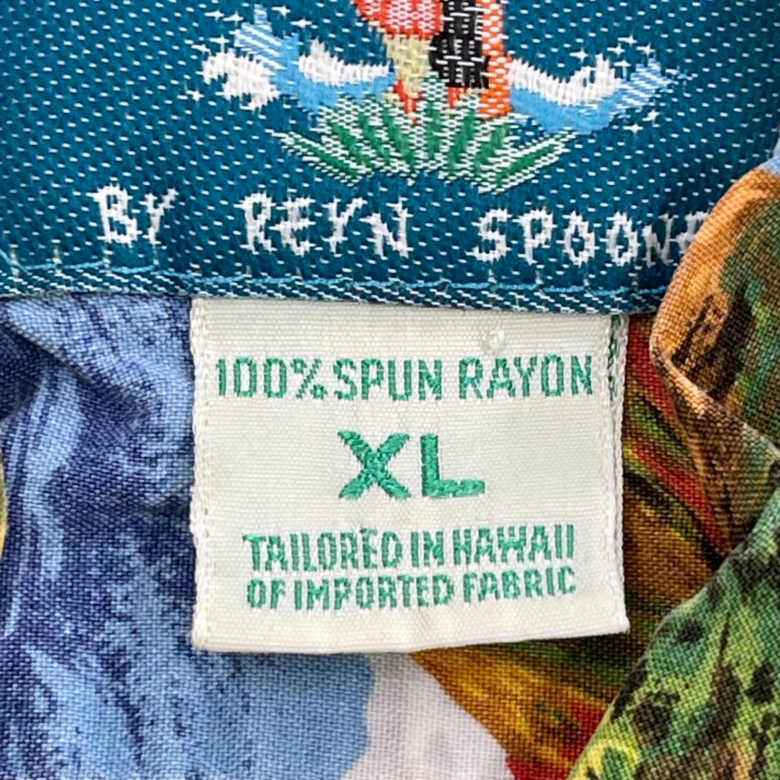 半袖シャツ reyn spooner rayon shirt マルチカラー