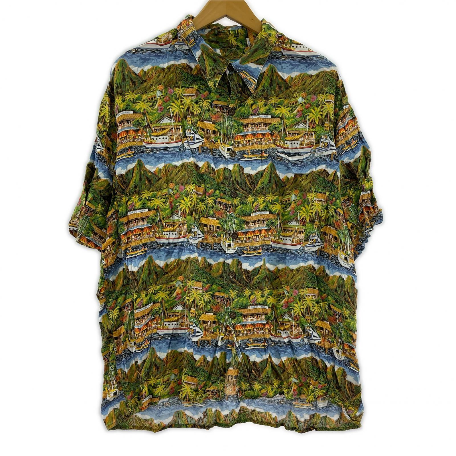 半袖シャツ reyn spooner rayon shirt マルチカラー