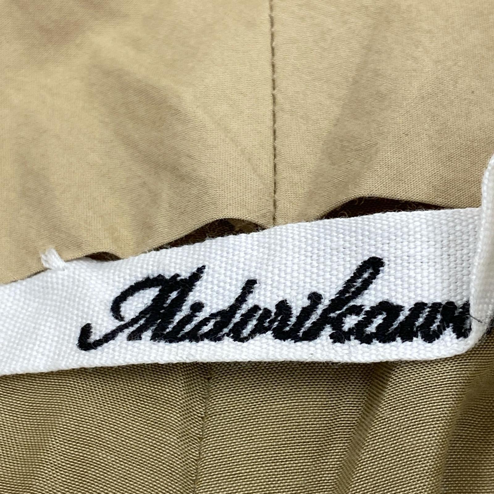 パンツ Midorikawa STRAIGHT SLACKS-LINEN MID20SS-P05A ベージュ (M) M ベージュ