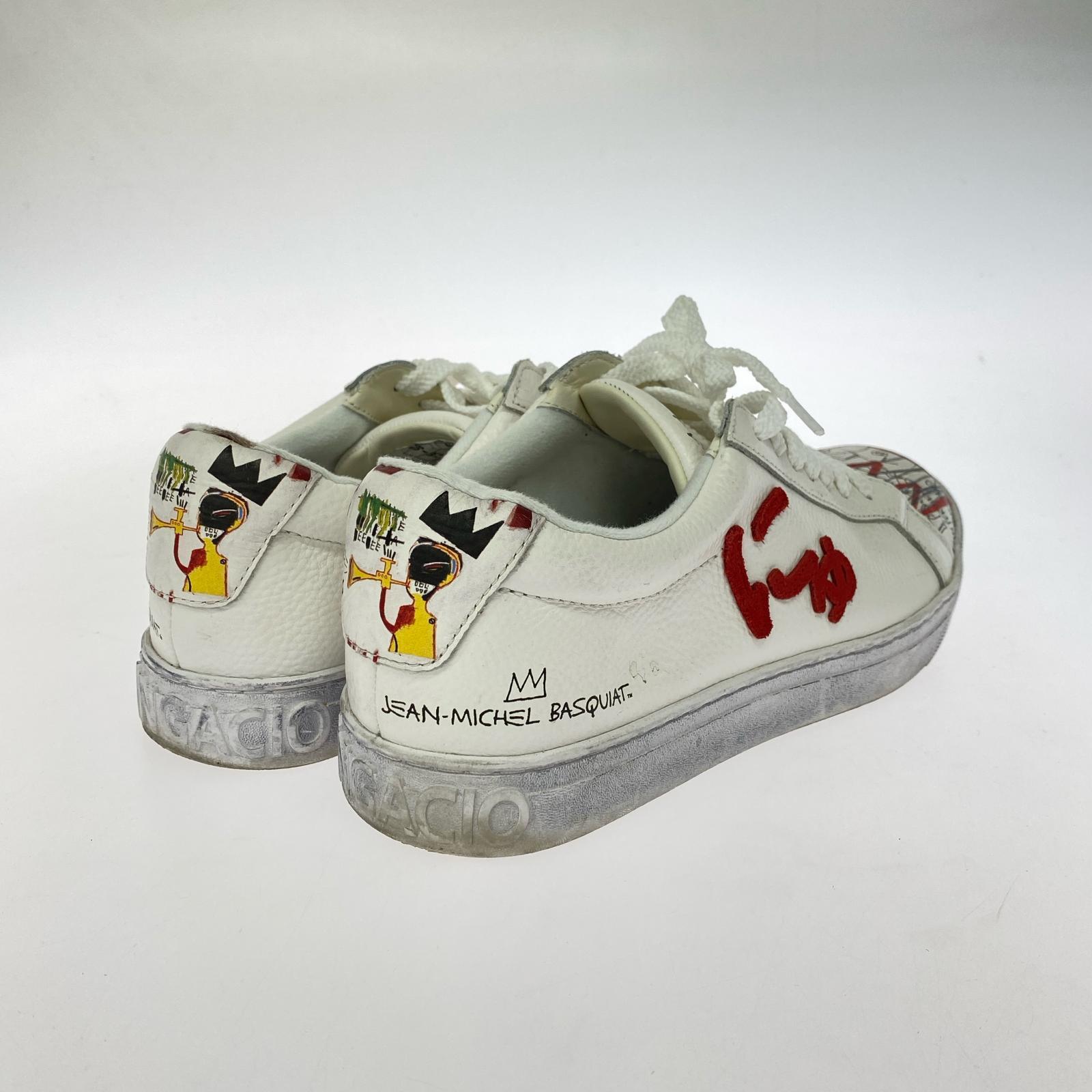 スニーカー ×Jean-Michel Basquiat スニーカー (26.0) 26cm (US8 UK7 1/2 EU42) ホワイト