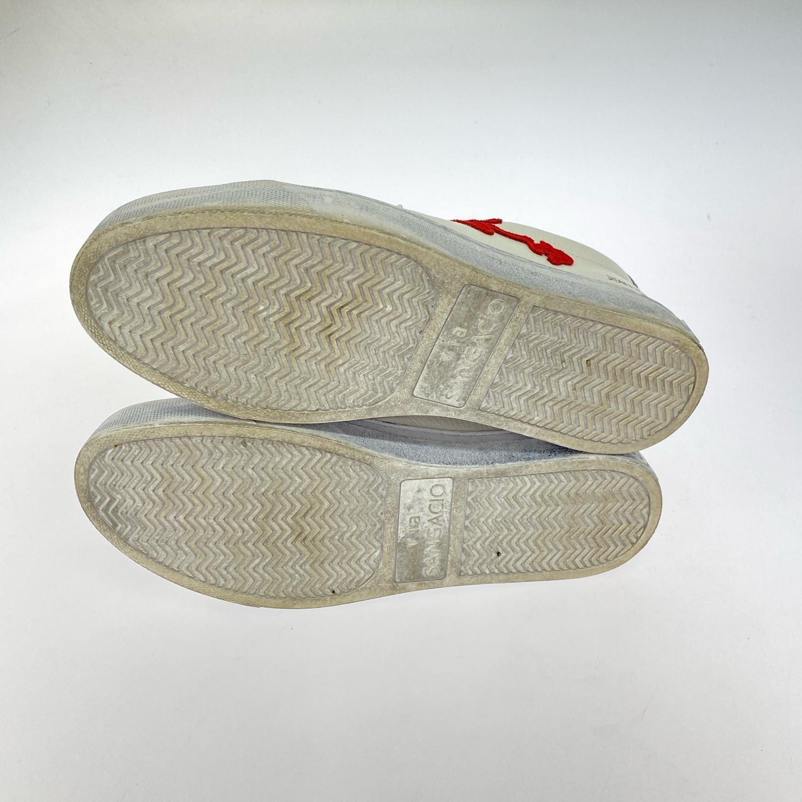 スニーカー ×Jean-Michel Basquiat スニーカー (26.0) 26cm (US8 UK7 1/2 EU42) ホワイト