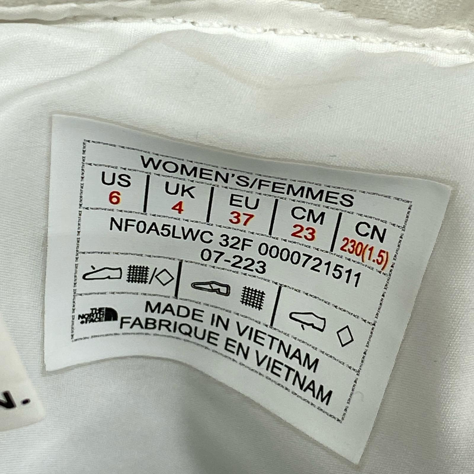 ブーツ THE NORTH FACE ヌプシWP5/23.0 23cm (US5 UK4 1/2 EU36) ホワイト