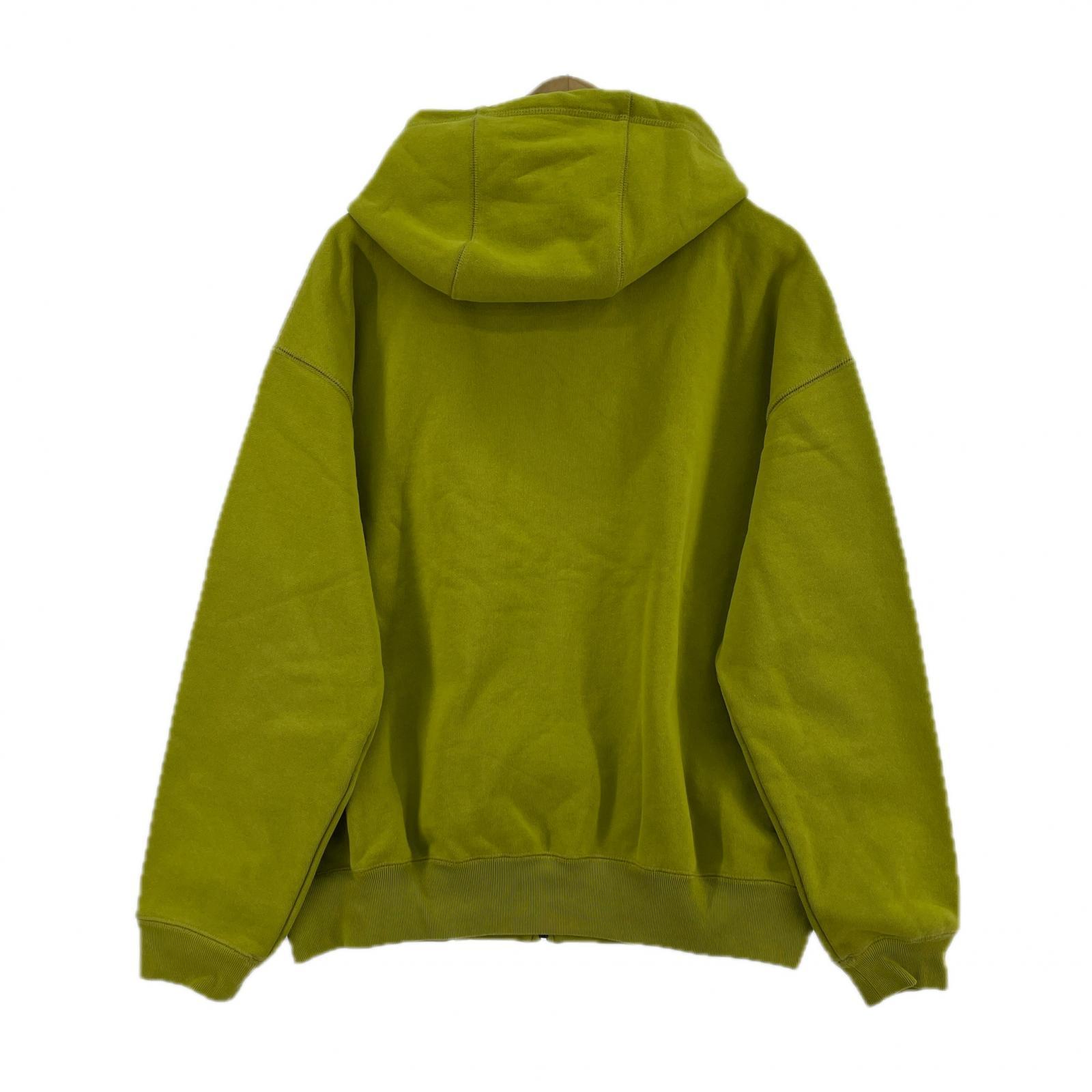 パーカー CLASSIC FLEECE FULL ZIP HOODIE S グリーン