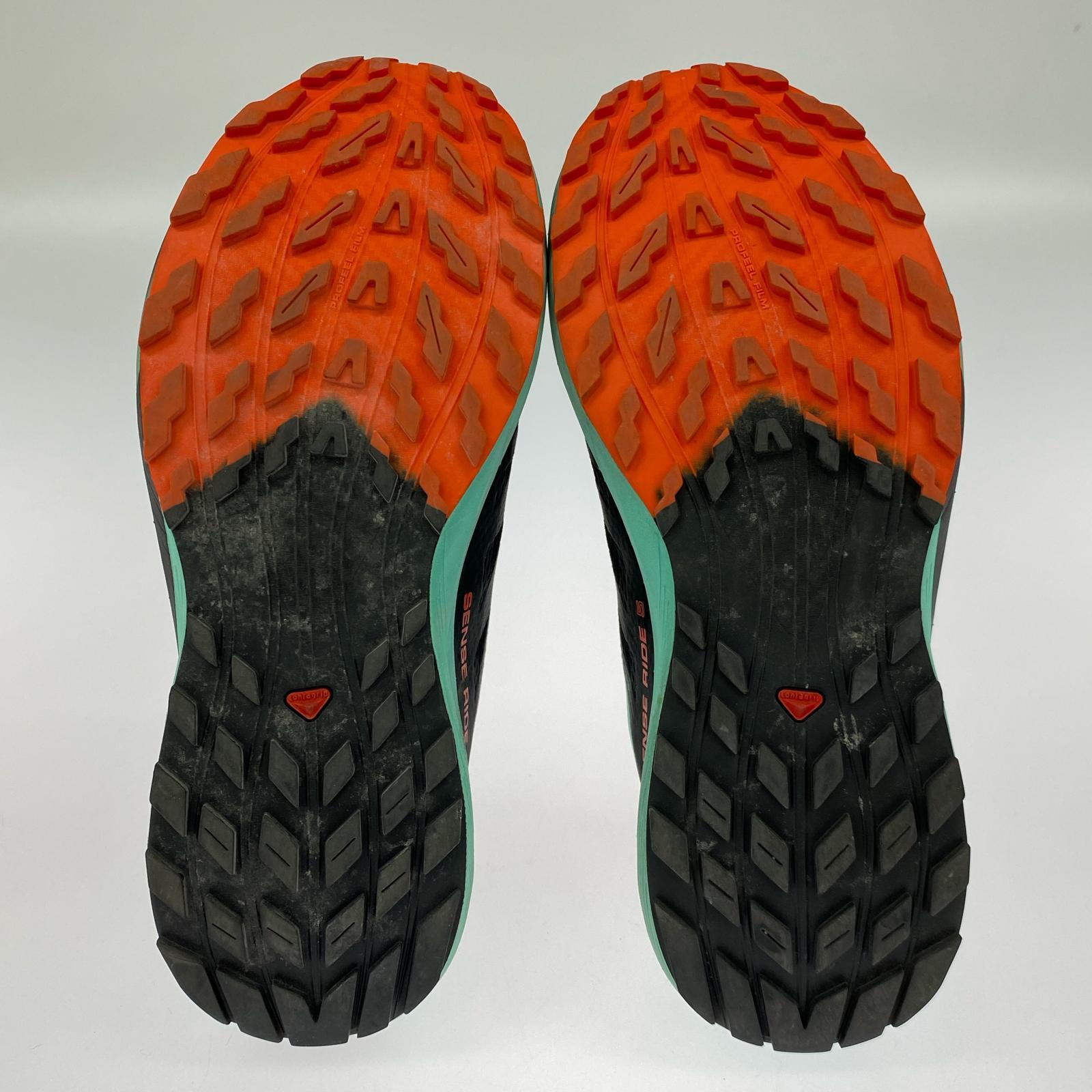 スニーカー SENSE RIDE 5 黒緑 26.5cm 26.5cm (US8 1/2 UK8 EU43) ブラック