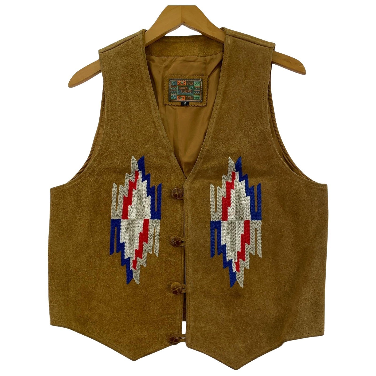 その他アウター INDIAN CLASSIC レザーベスト BRW M M ブラウン