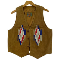 その他アウター INDIAN CLASSIC レザーベスト BRW M M ブラウン