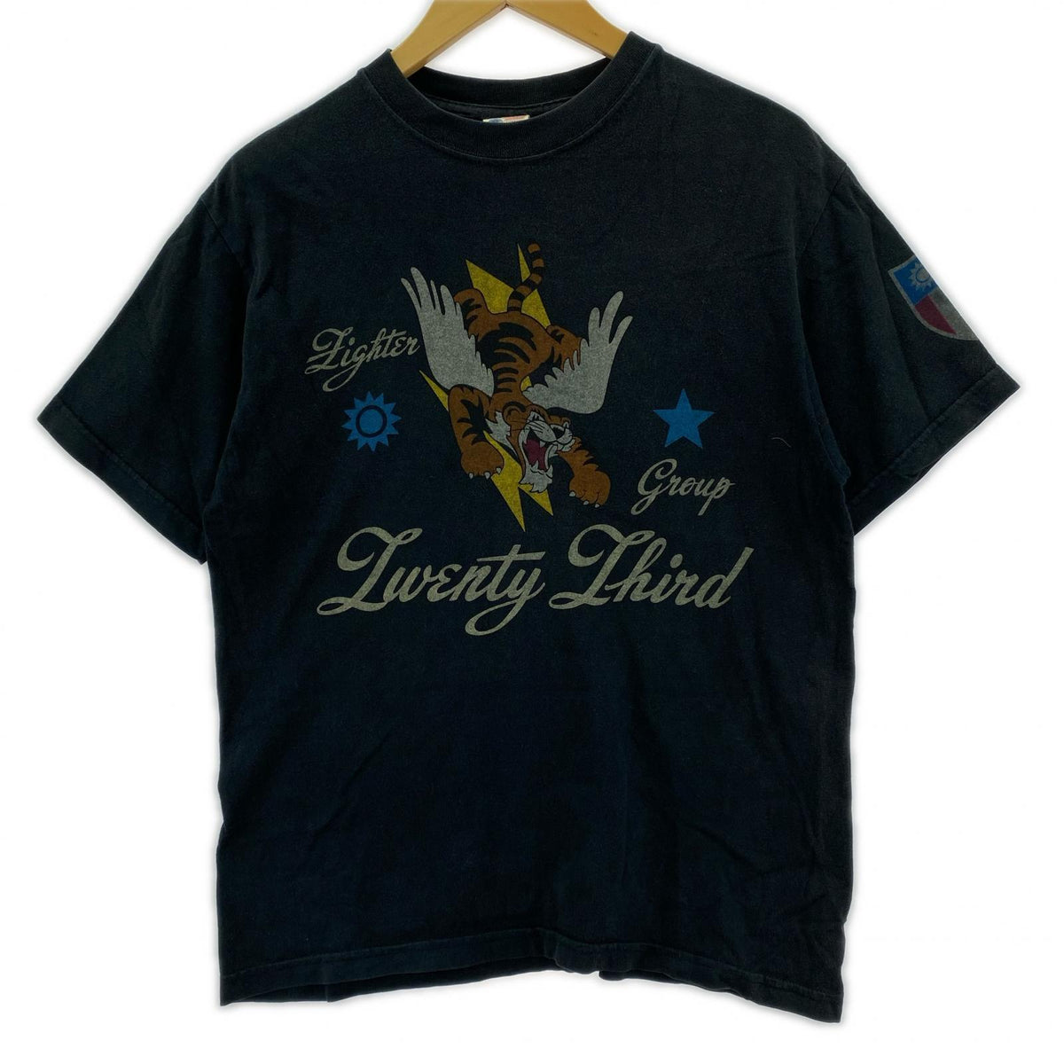半袖Tシャツ フライングタイガー 黒(S) S ブラック