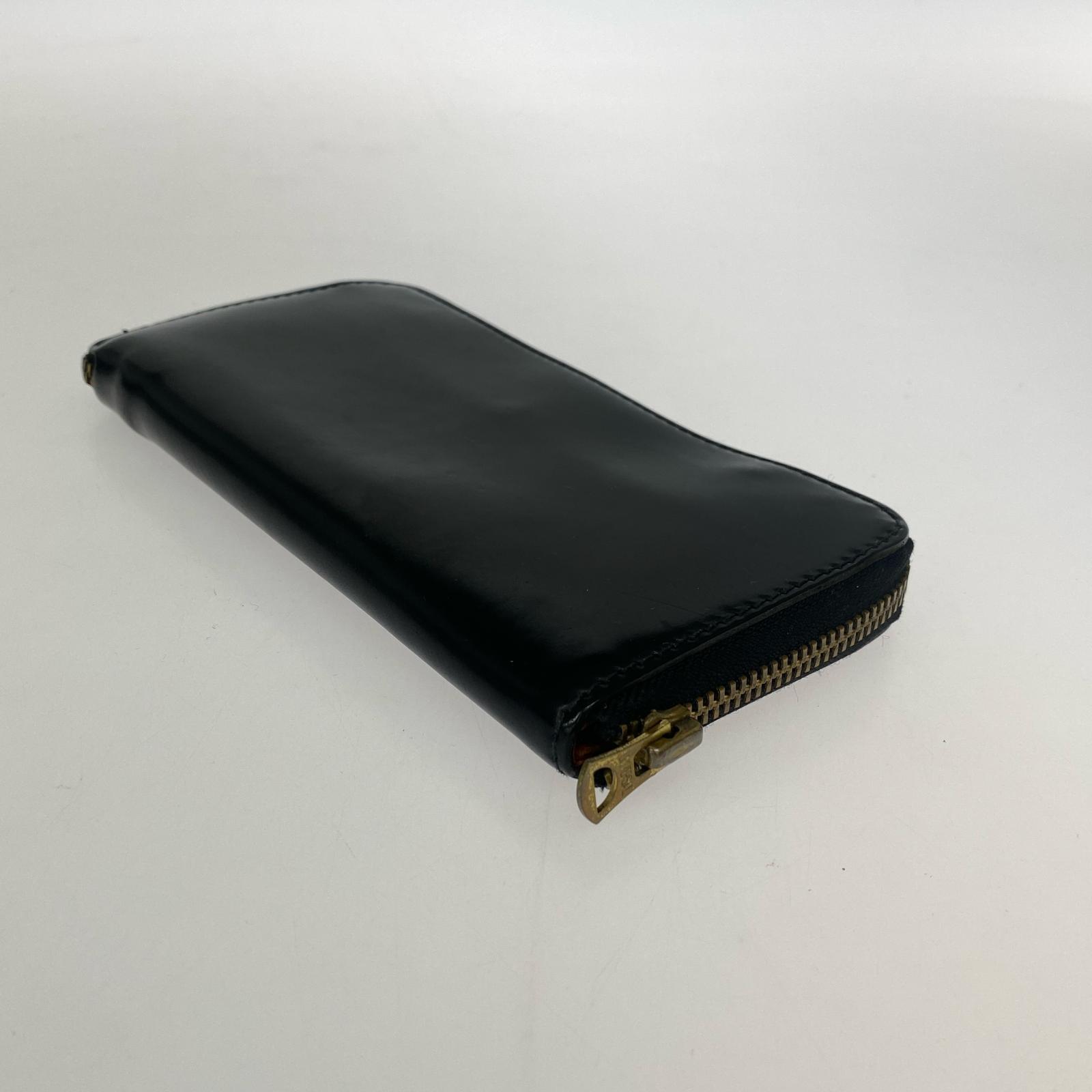 長財布 MASTER HAND レザー ラウンドファスナー 長財布 ブラック