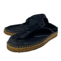 シューズ leather luster shoes M ブルー
