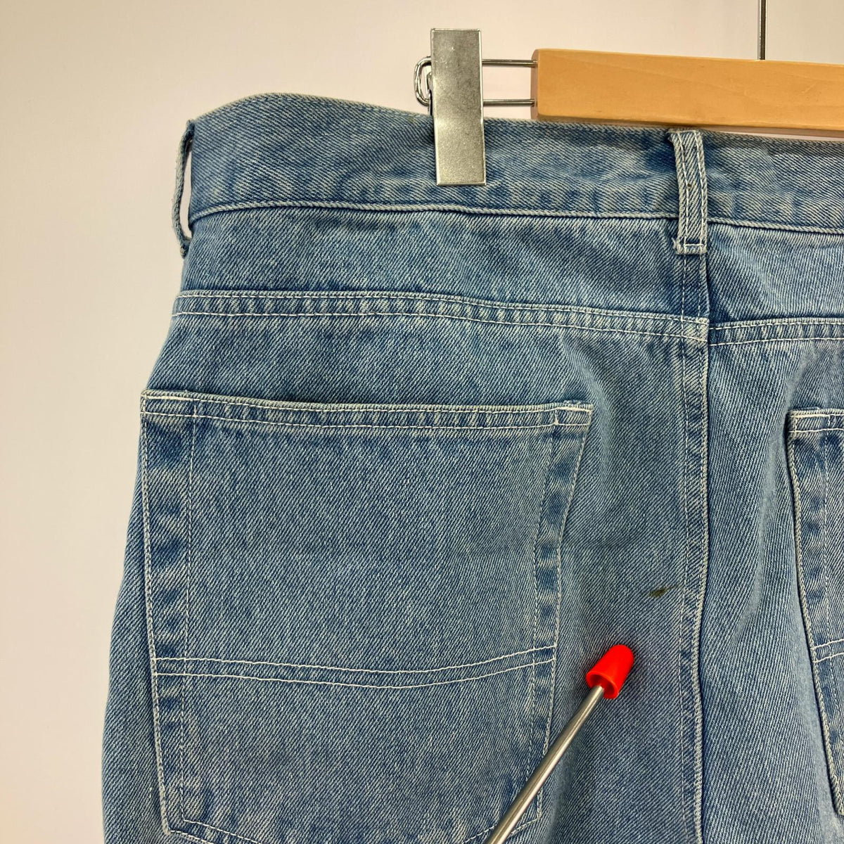 デニムパンツ Lafayette SauRas Being SUPER BAGGIE DENIM PANTS XL IDG