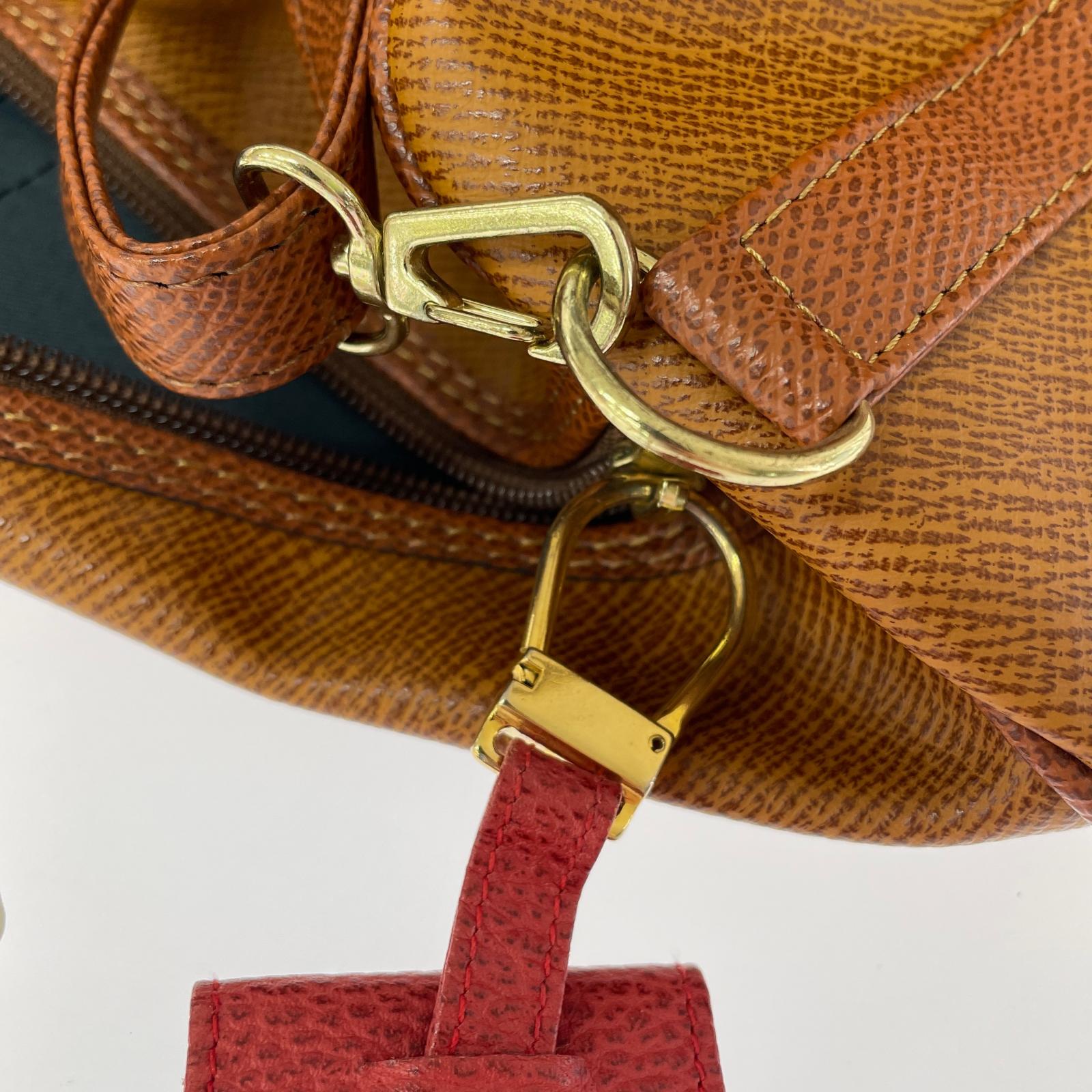 その他バッグ Guy laroche レザーボストン ブラウン ブラウン