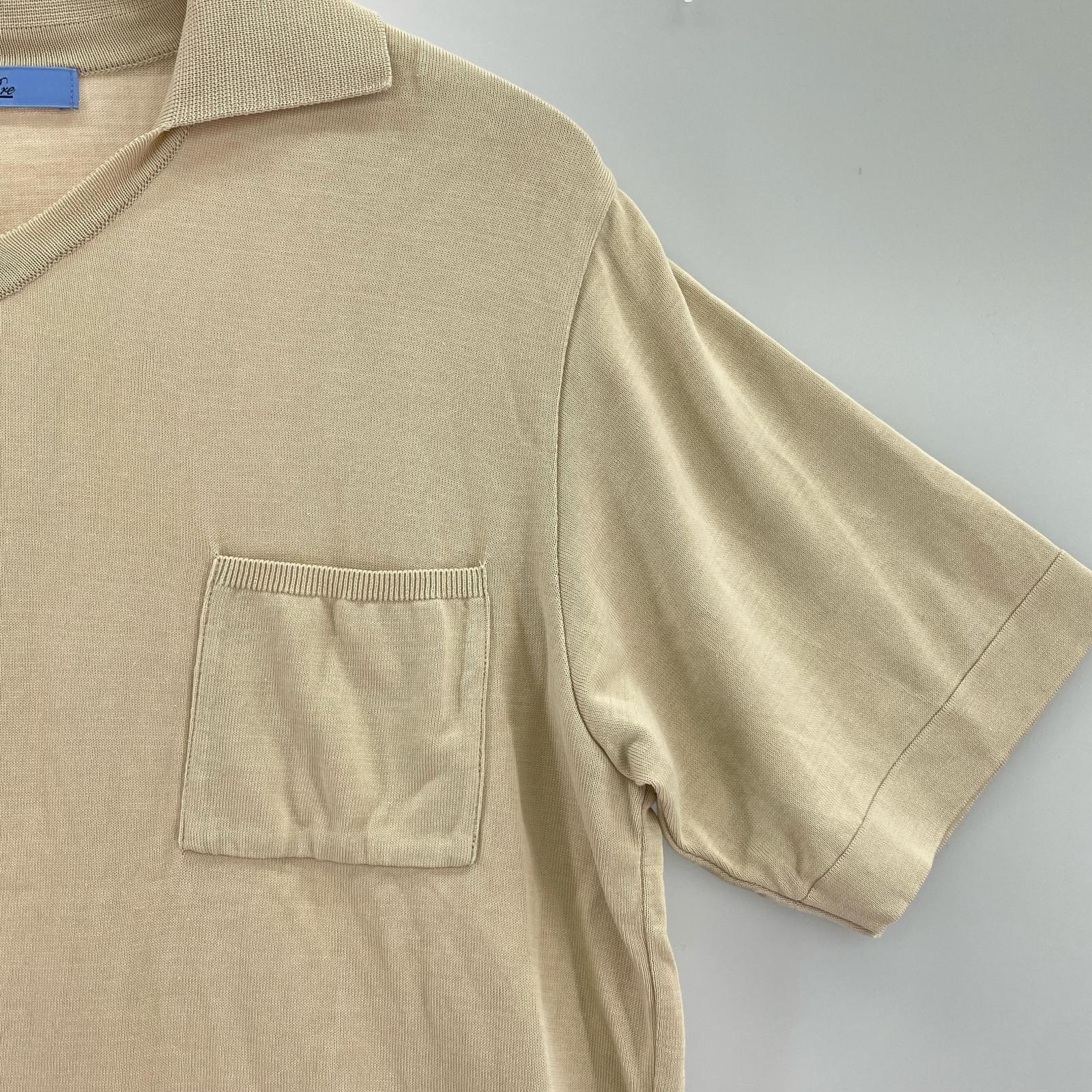 ポロシャツ Blu Bre ポロシャツ S/S ベージュ M ベージュ