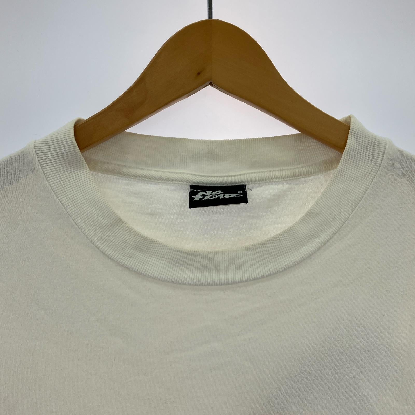 半袖Tシャツ 00s NO FEAR 両面プリントT ホワイト ホワイト
