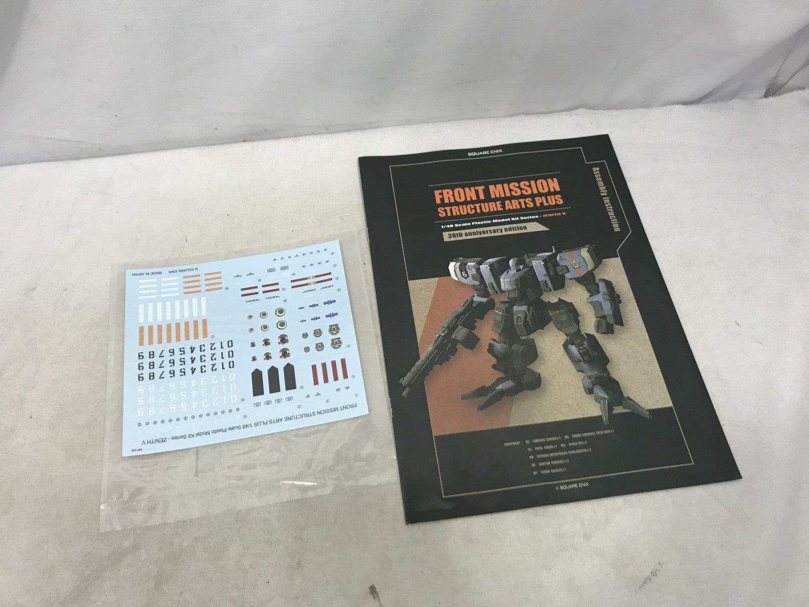 フロントミッション ストラクチャーアーツ 1/48 ゼニスV 30周年記念版 フィギュア/グッズ