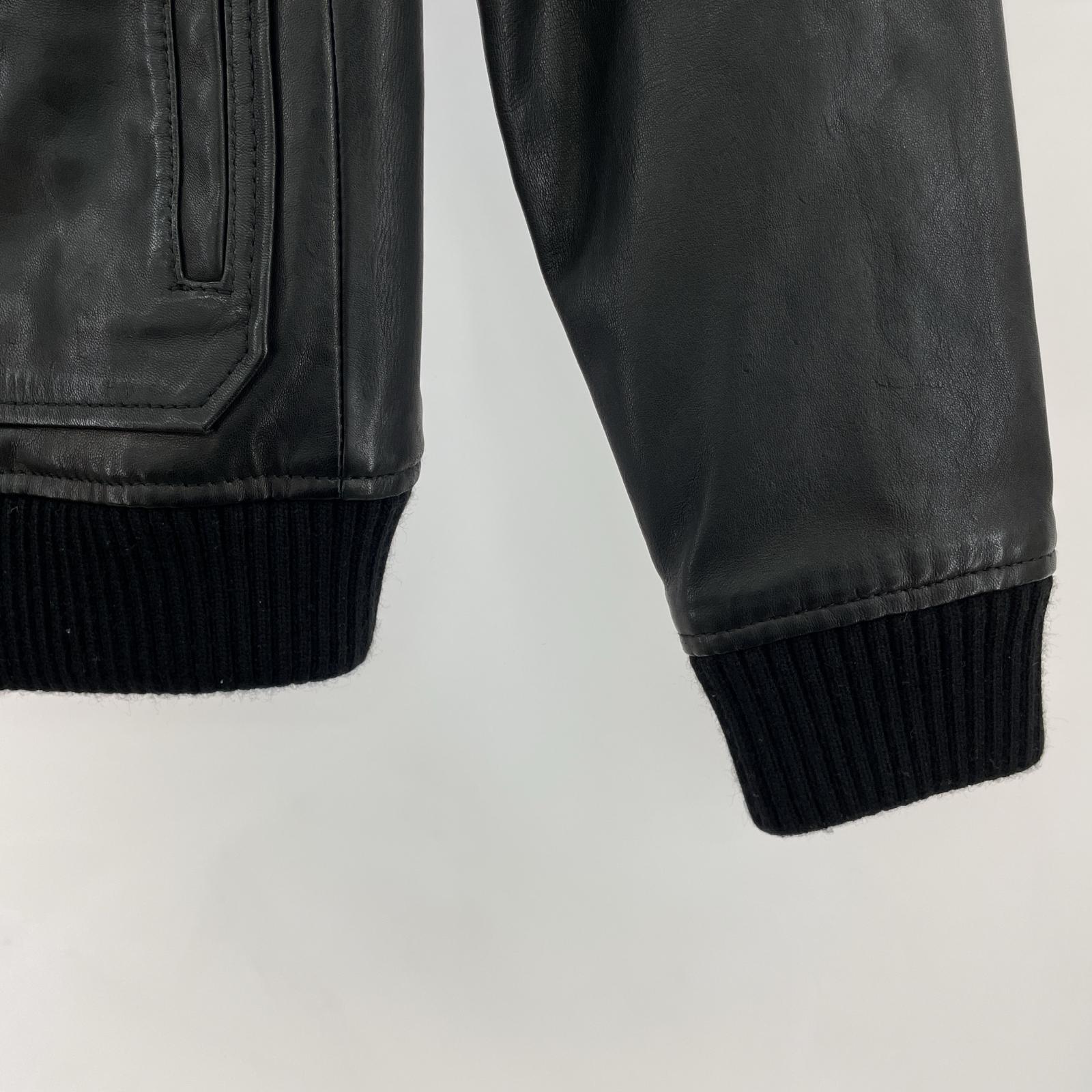 レザージャケット Leather Jacket BLK S S ブラック