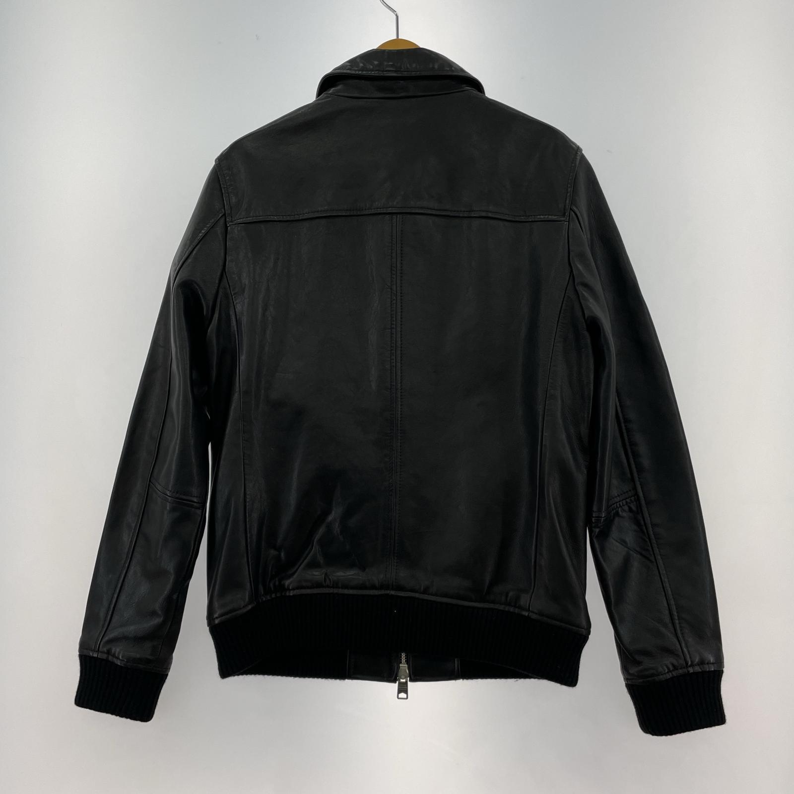 レザージャケット Leather Jacket BLK S S ブラック