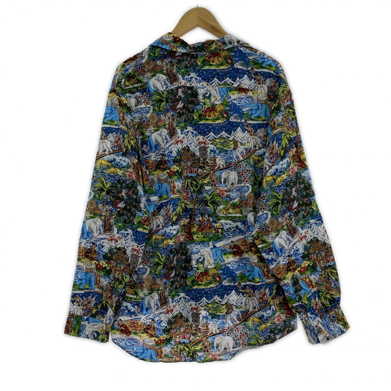長袖シャツ 24SS KRIST DAY LSシャツ M ブルー M ブルー