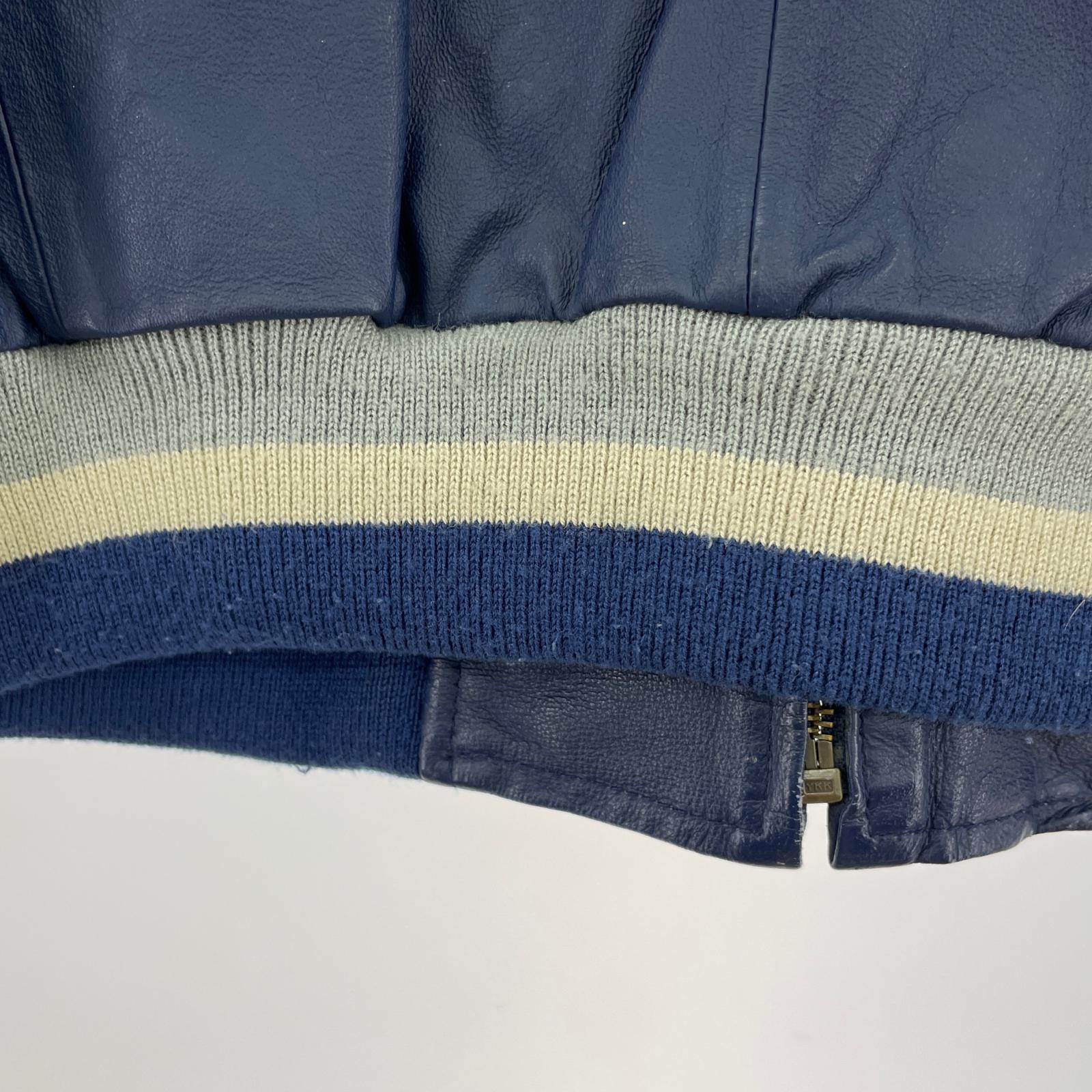 レザージャケット MIRAGE DALLAS Leather Stadium Jakcet L L
