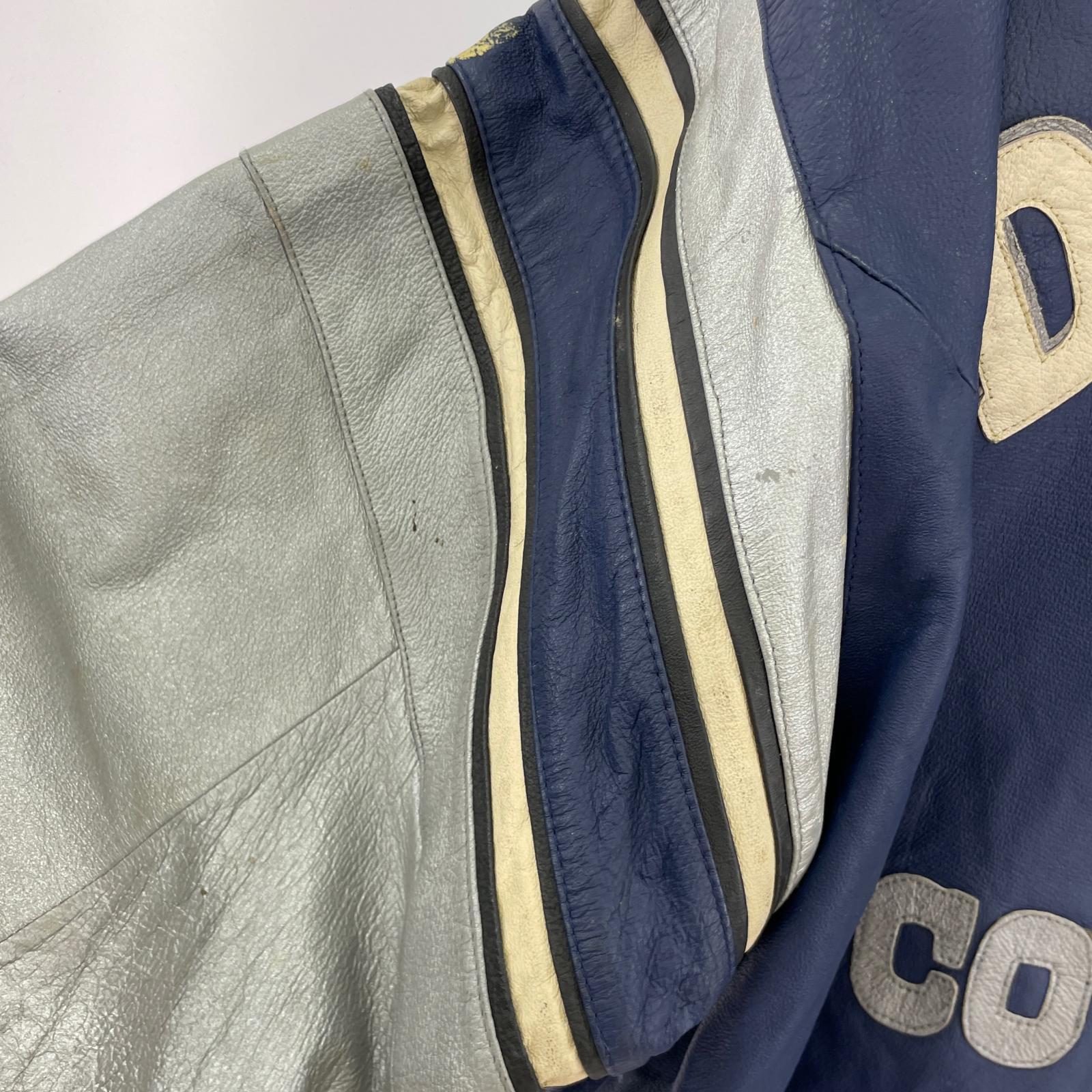 レザージャケット MIRAGE DALLAS Leather Stadium Jakcet L L