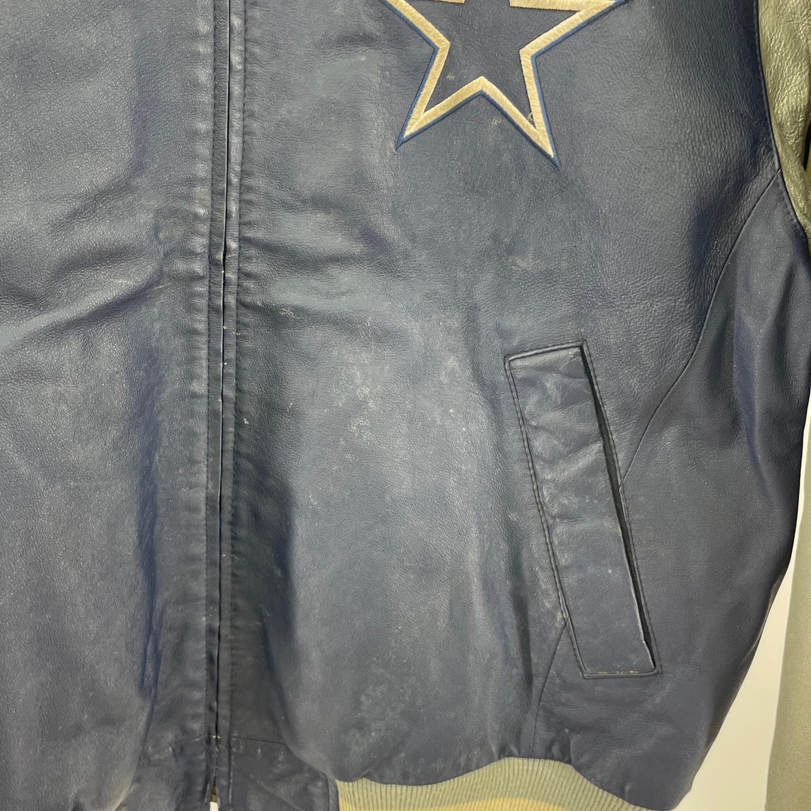 レザージャケット MIRAGE DALLAS Leather Stadium Jakcet L L
