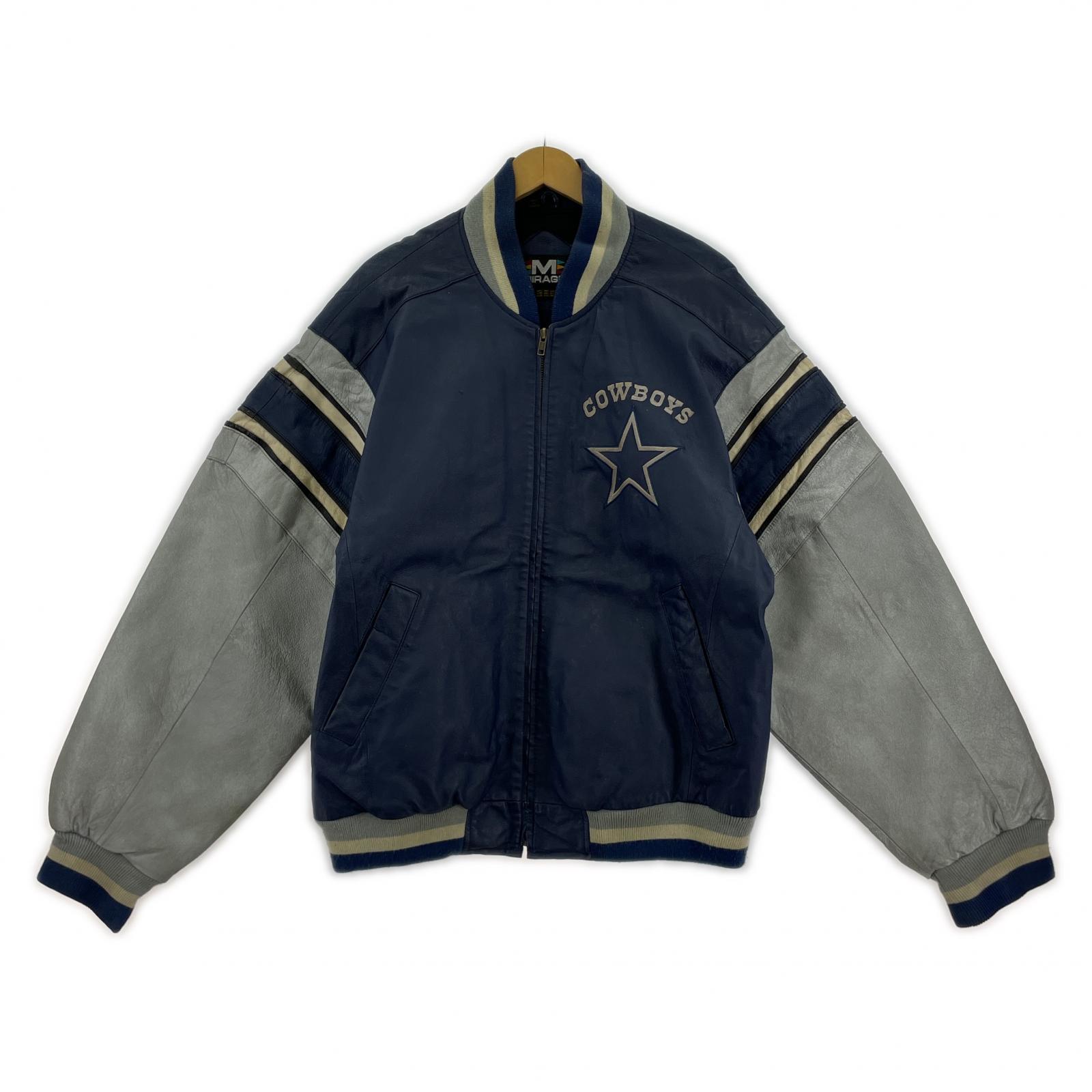 レザージャケット MIRAGE DALLAS Leather Stadium Jakcet L L