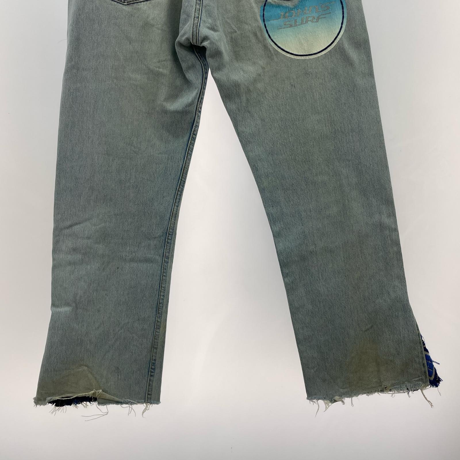 デニムパンツ JOHN'S SURF Levi's リメイク デニムパンツ 34