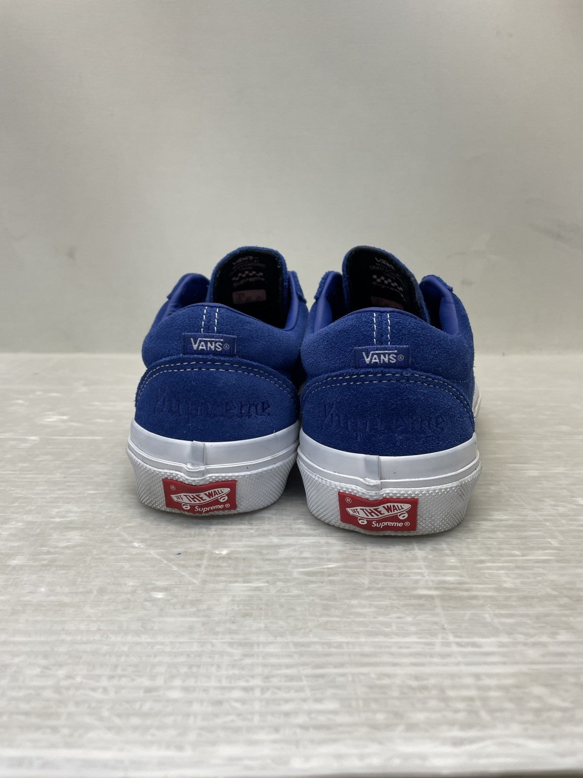 スニーカー Supreme×VANS SKATE SID S スニーカー 24.5cm ブルー