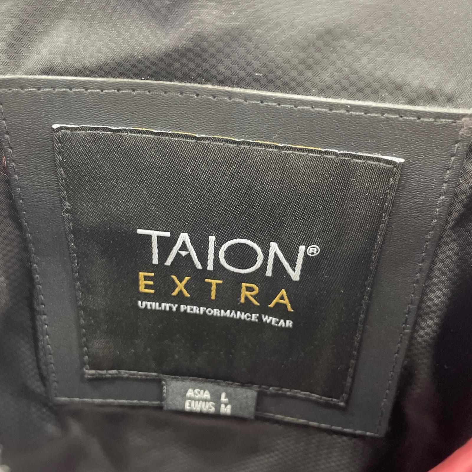 ブルゾン TAION TAION‐EX04A SET エンジ L ワインレッド
