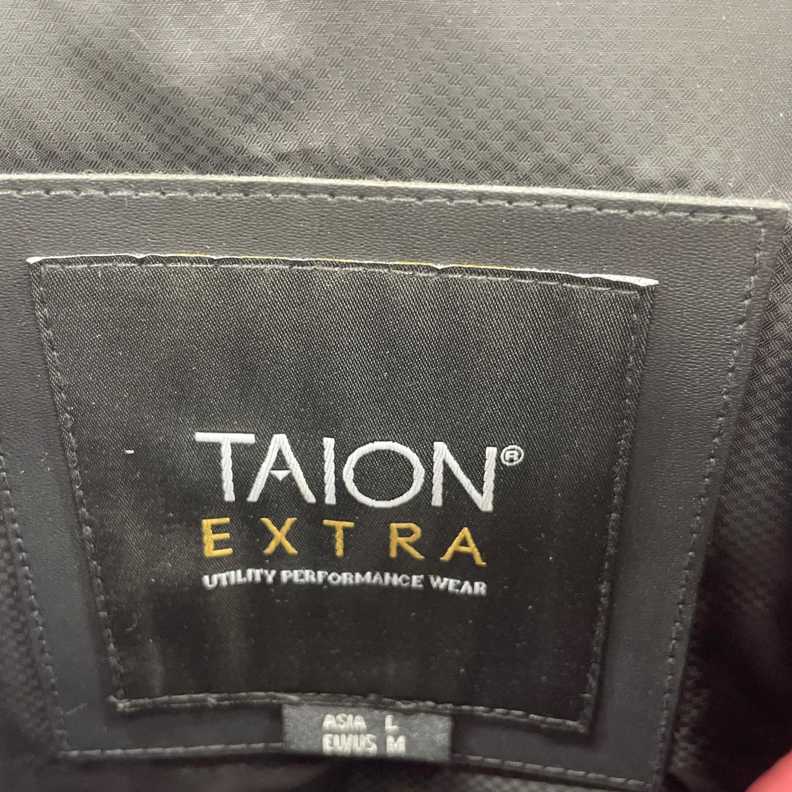 ダウンジャケット TAION TAION EX‐04A エンジ L ワインレッド