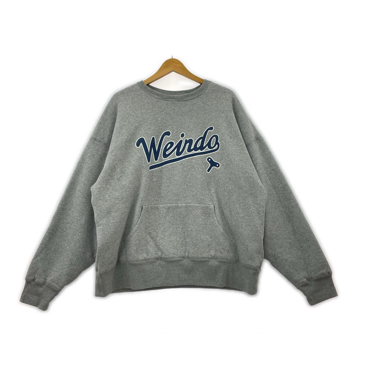 スウェット WIND-UP - REVERSIBLE SWEAT グレー グレー