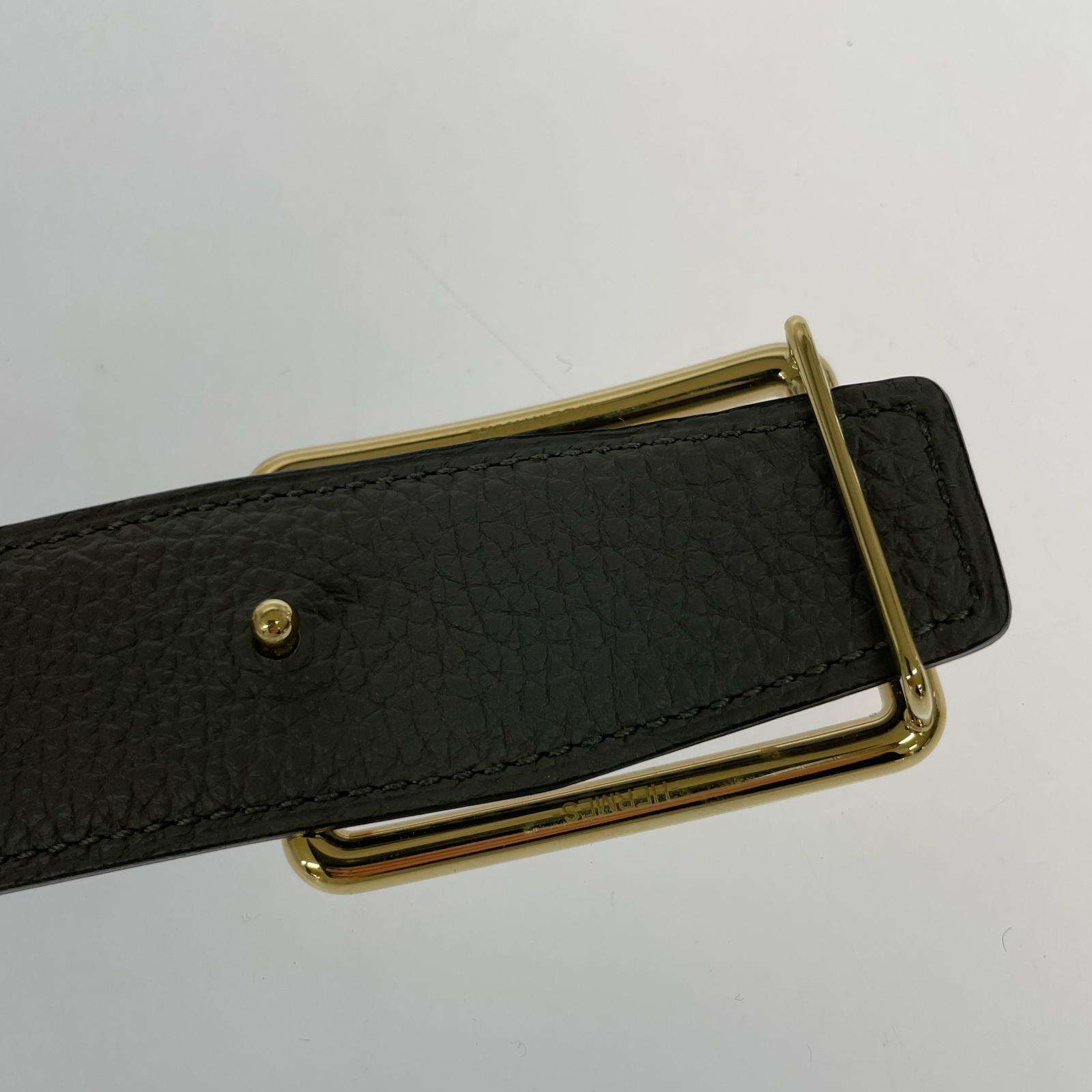 HERMES リバーシブルベルト U刻印