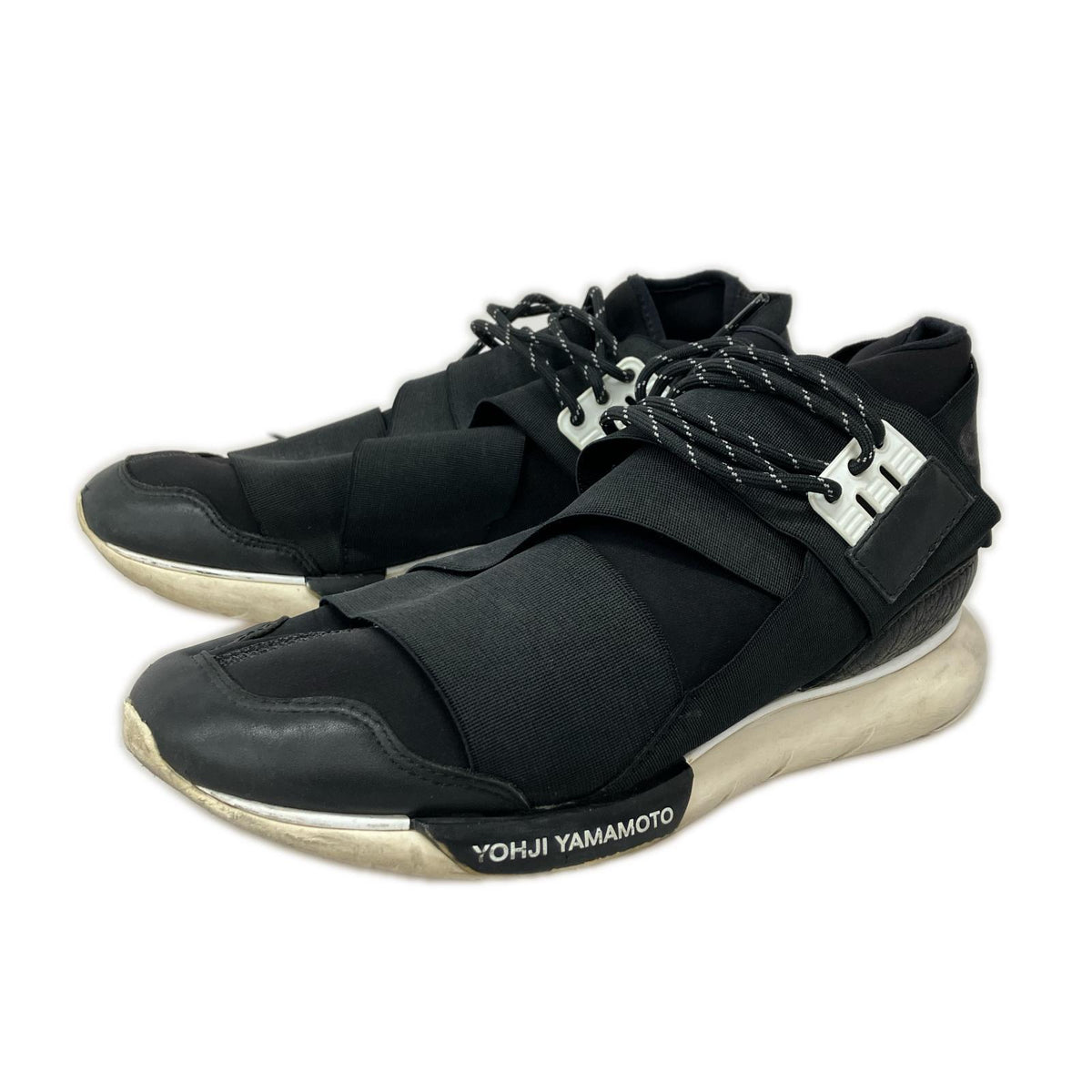 スニーカー Qasa High BLK 27.5cm ブラック