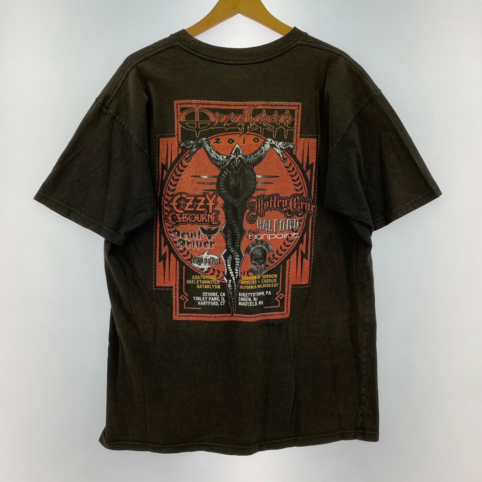 半袖Tシャツ Ozzy Osbourne/2010 Ozzfest Tee/L/BLK