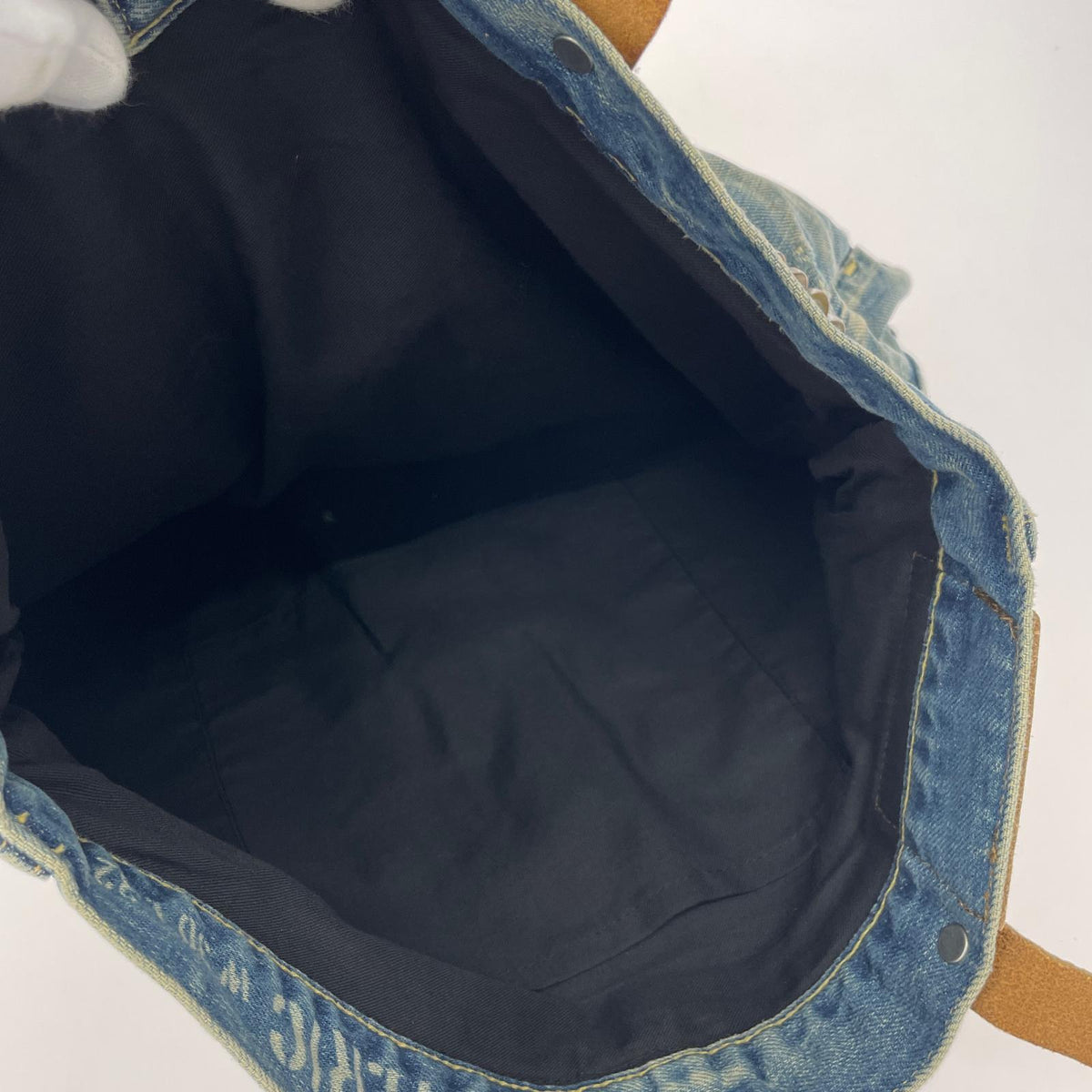 その他バッグ HYSTERIC GLAMOUR DENIM REMAKE TOTE BAG デニムリメイクトートバッグ ブルー