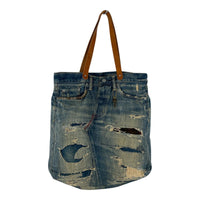 その他バッグ HYSTERIC GLAMOUR DENIM REMAKE TOTE BAG デニムリメイクトートバッグ ブルー