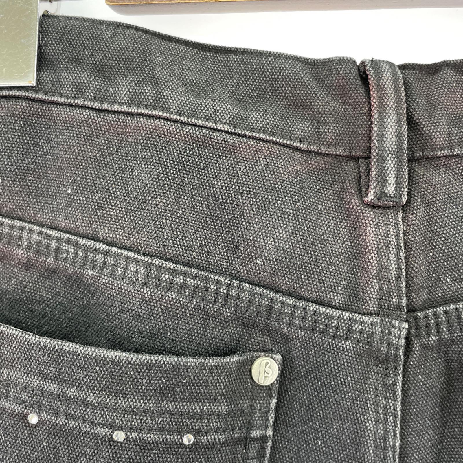 ショートパンツ BIRTH OF ROYAL CHILD rhinestone shorts ブラック