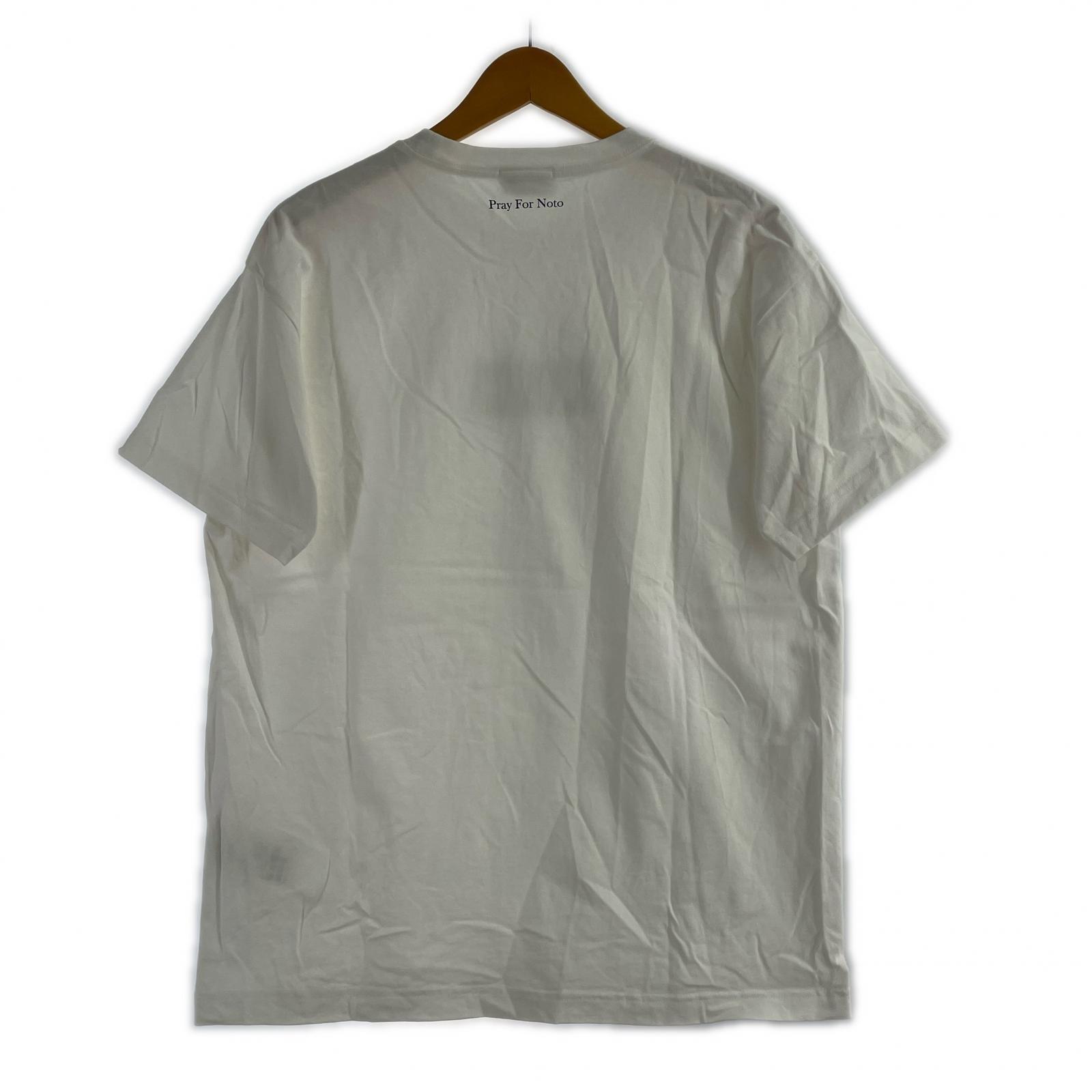 半袖Tシャツ 24SS Pray for Noto Tee 白 M M ホワイト