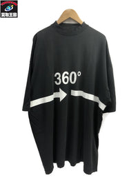 22AW 360 TUBULAR OVERSIZED TSHIRT