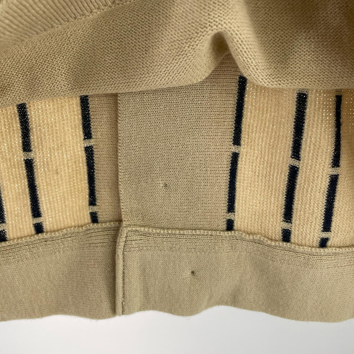 ポロシャツ Devil Work 刺繍ニットポロ ベージュ S ベージュ