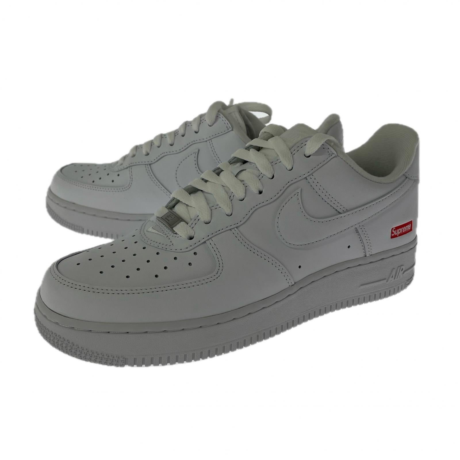 スニーカー ×Supreme CU9225-100 AF1 LOW SP 26.5cm (US8 1/2 UK8 EU43) ホワイト