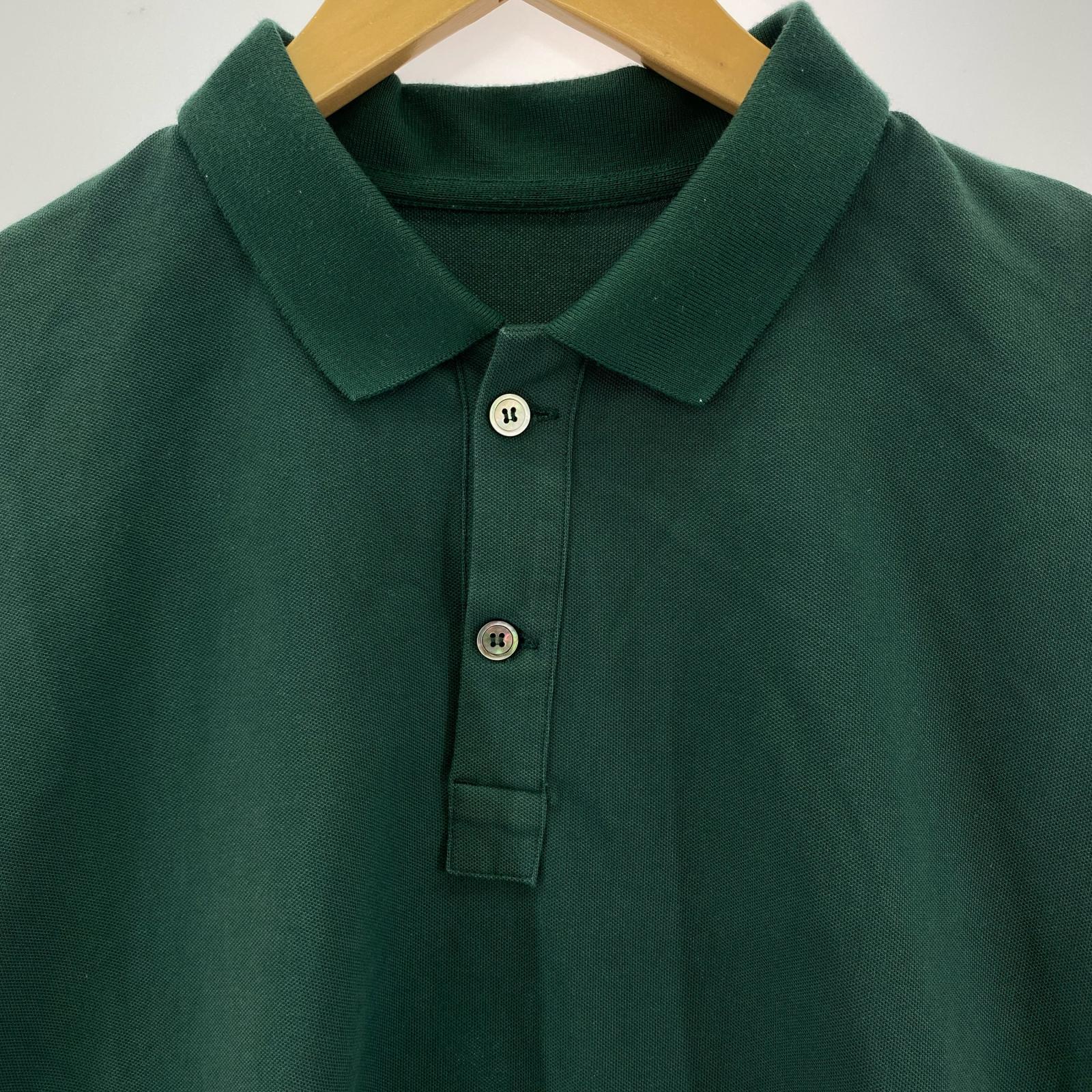 ポロシャツ PIQUE JERSEY S/S POLO グリーン L グリーン