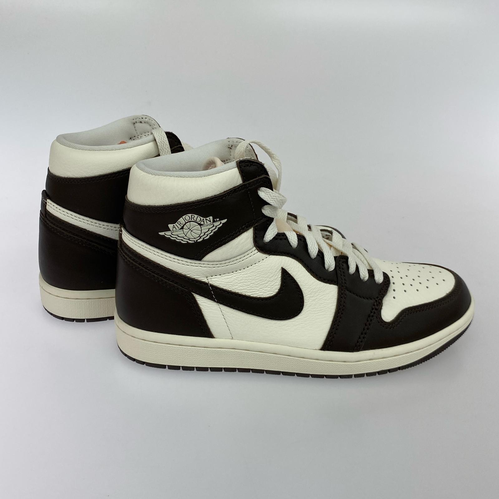 スニーカー WMNS AJ1 High OG Baroque Brown/Sail 26cm (US8 UK7 1/2 EU42)