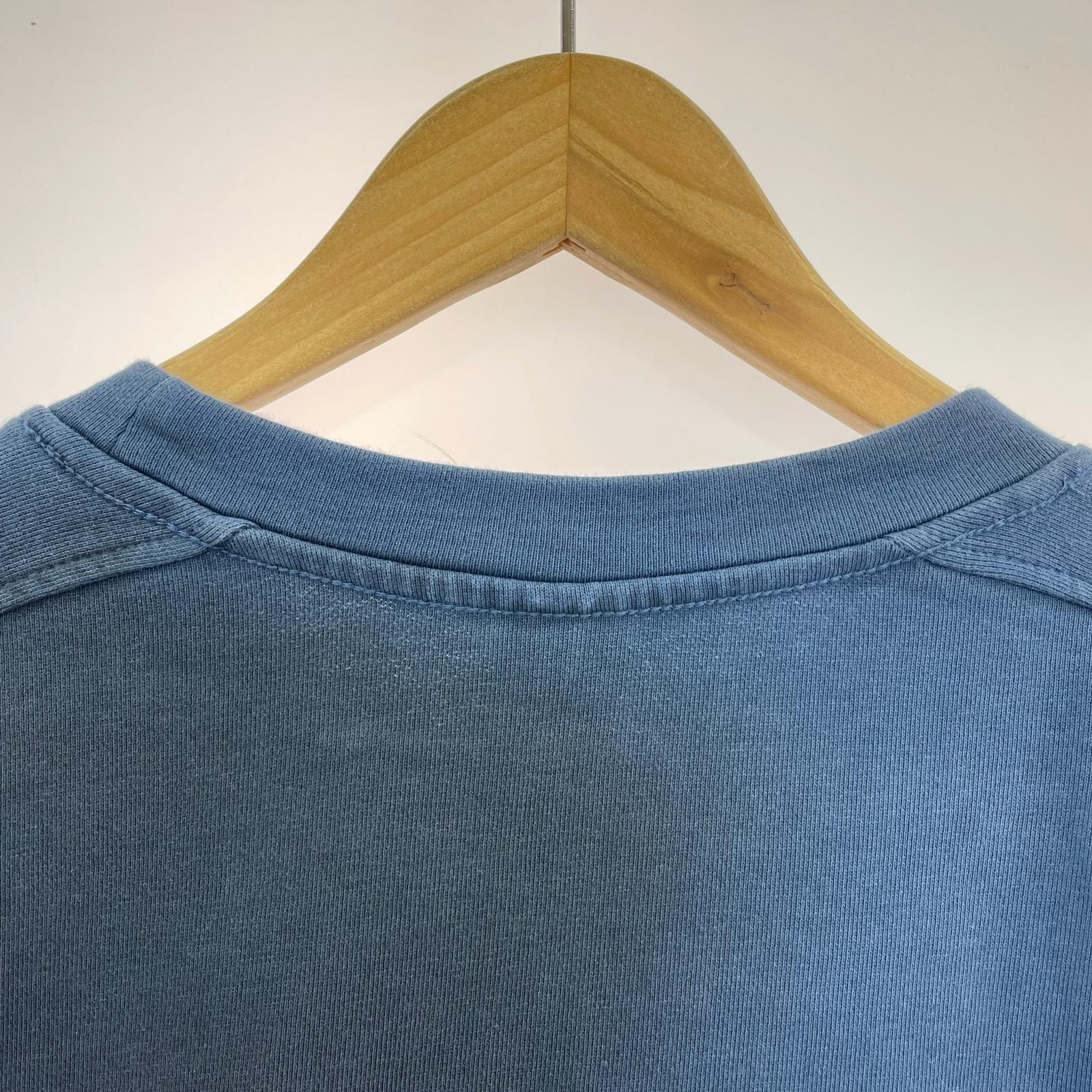 スウェット Hand Sprayed Lash Sweater 青(M) M