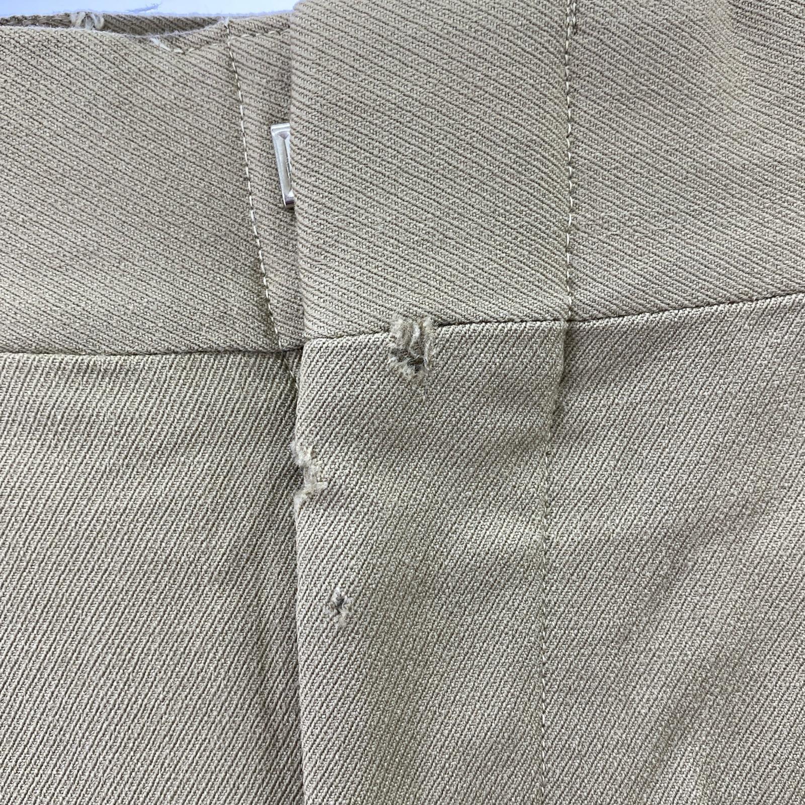 パンツ MAJER SLACCS スラックス ロケットTALON (32) ベージュ