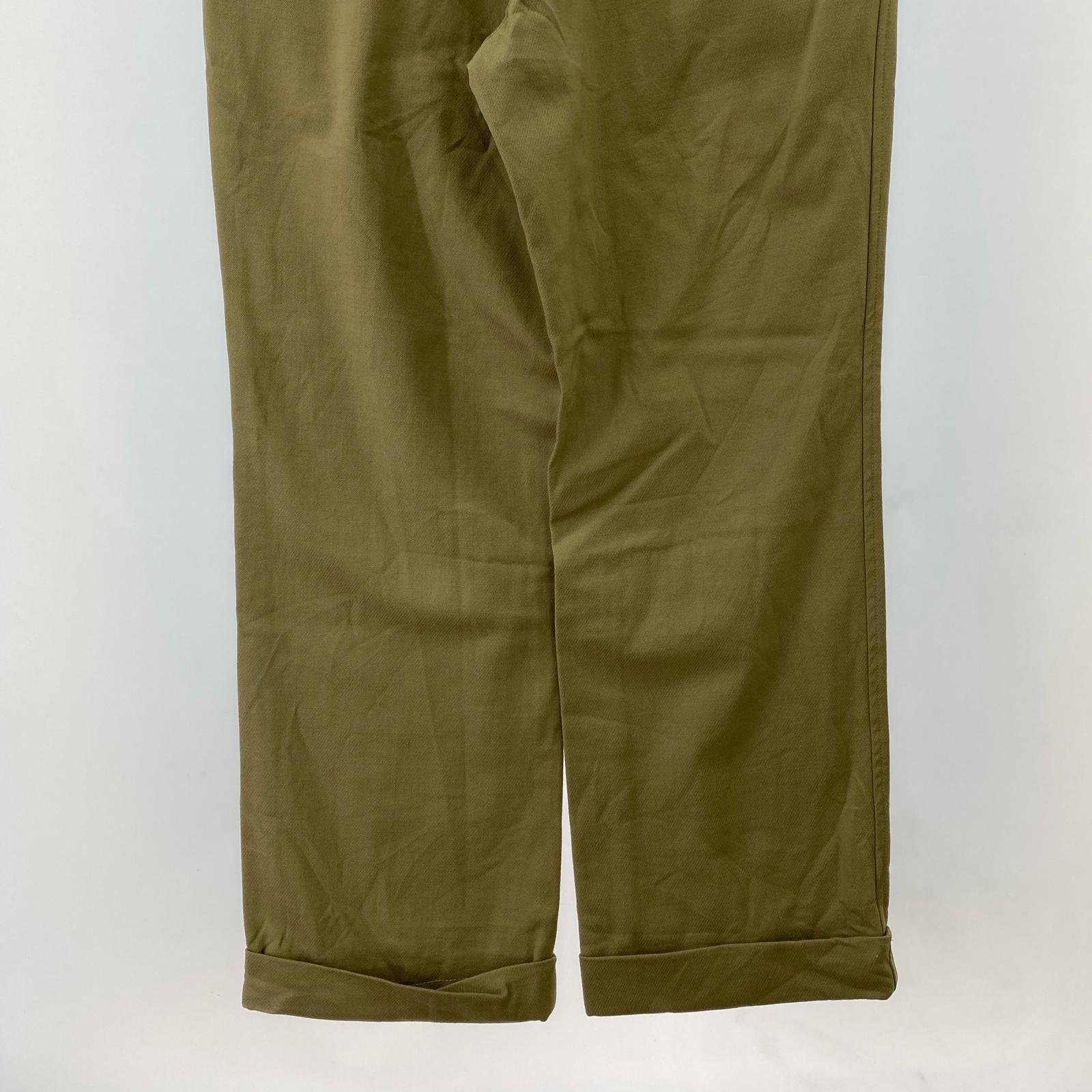 パンツ MAJER SLACCS スラックス ロケットTALON (32) ベージュ