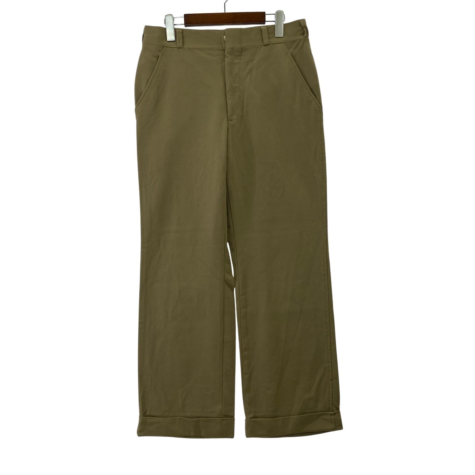 パンツ MAJER SLACCS スラックス ロケットTALON (32) ベージュ
