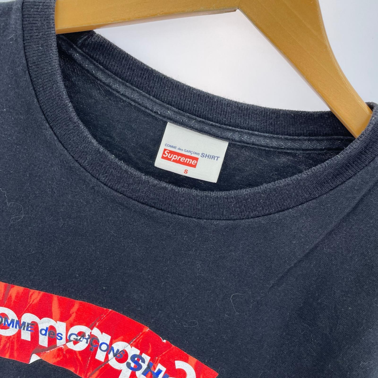 半袖Tシャツ COMME des GARCONS SHIRT Box Logo Tee S ブラック