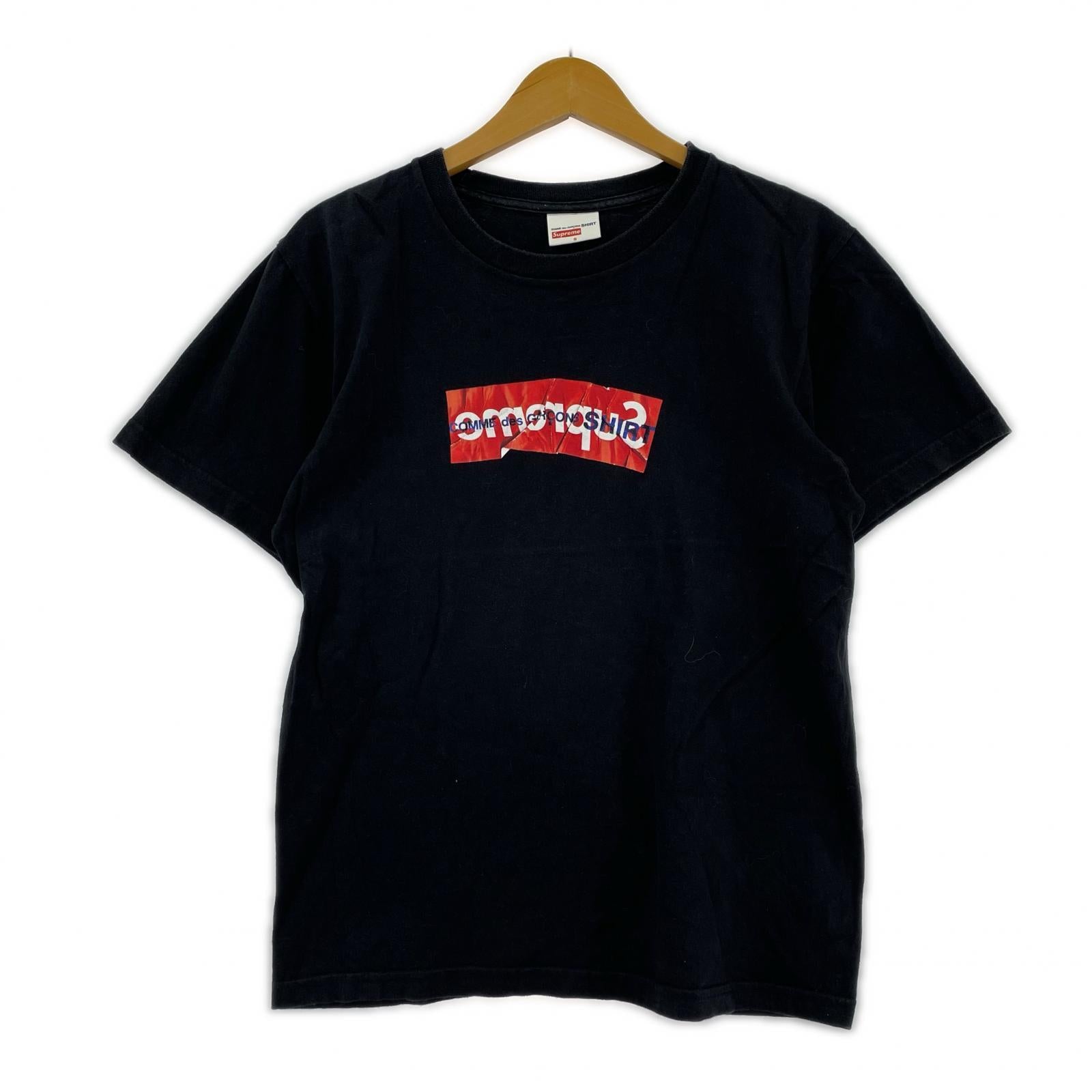 半袖Tシャツ COMME des GARCONS SHIRT Box Logo Tee S ブラック