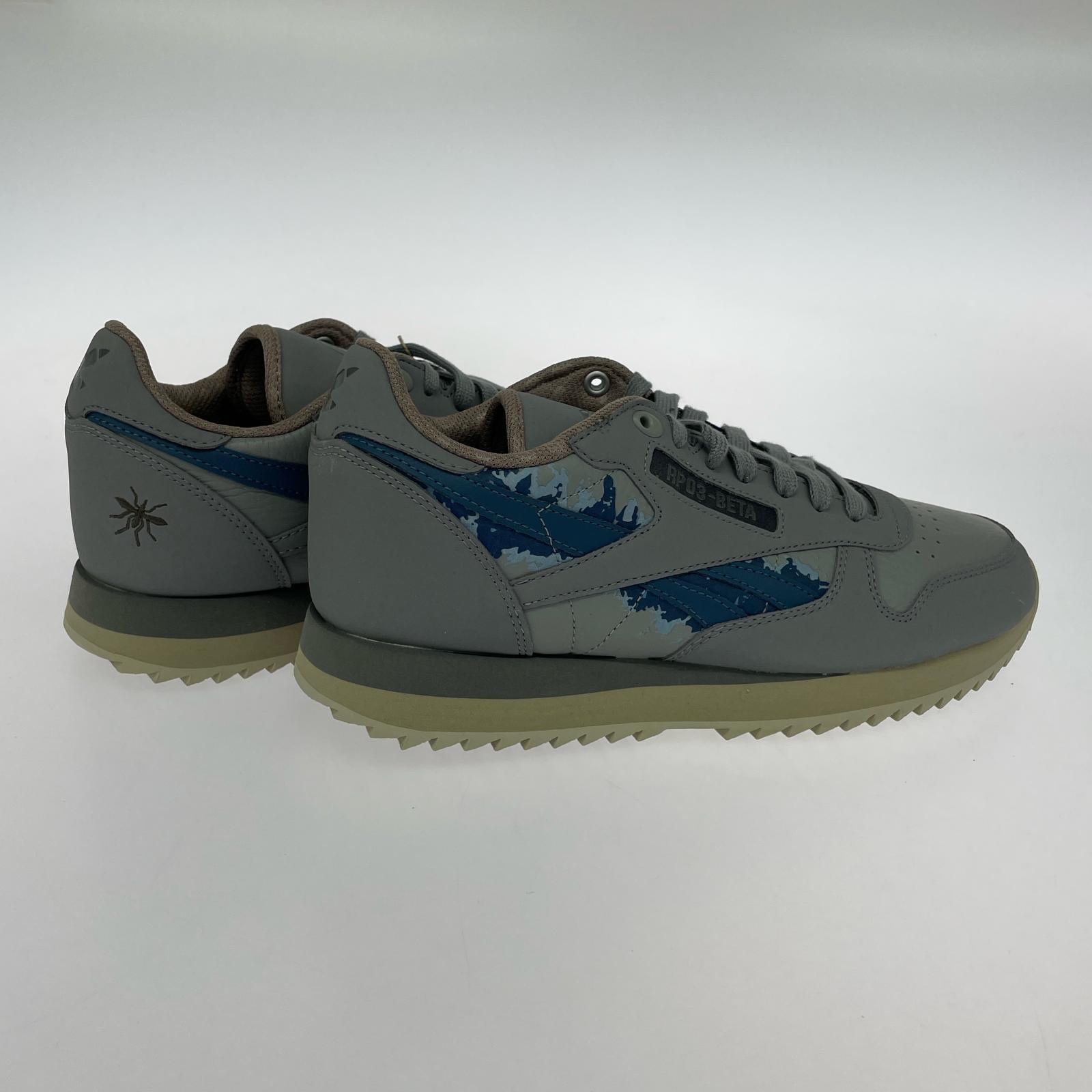 スニーカー Classic Leather Ripple Shoes 28.0 28cm (US10 UK9 1/2 EU46) グレー